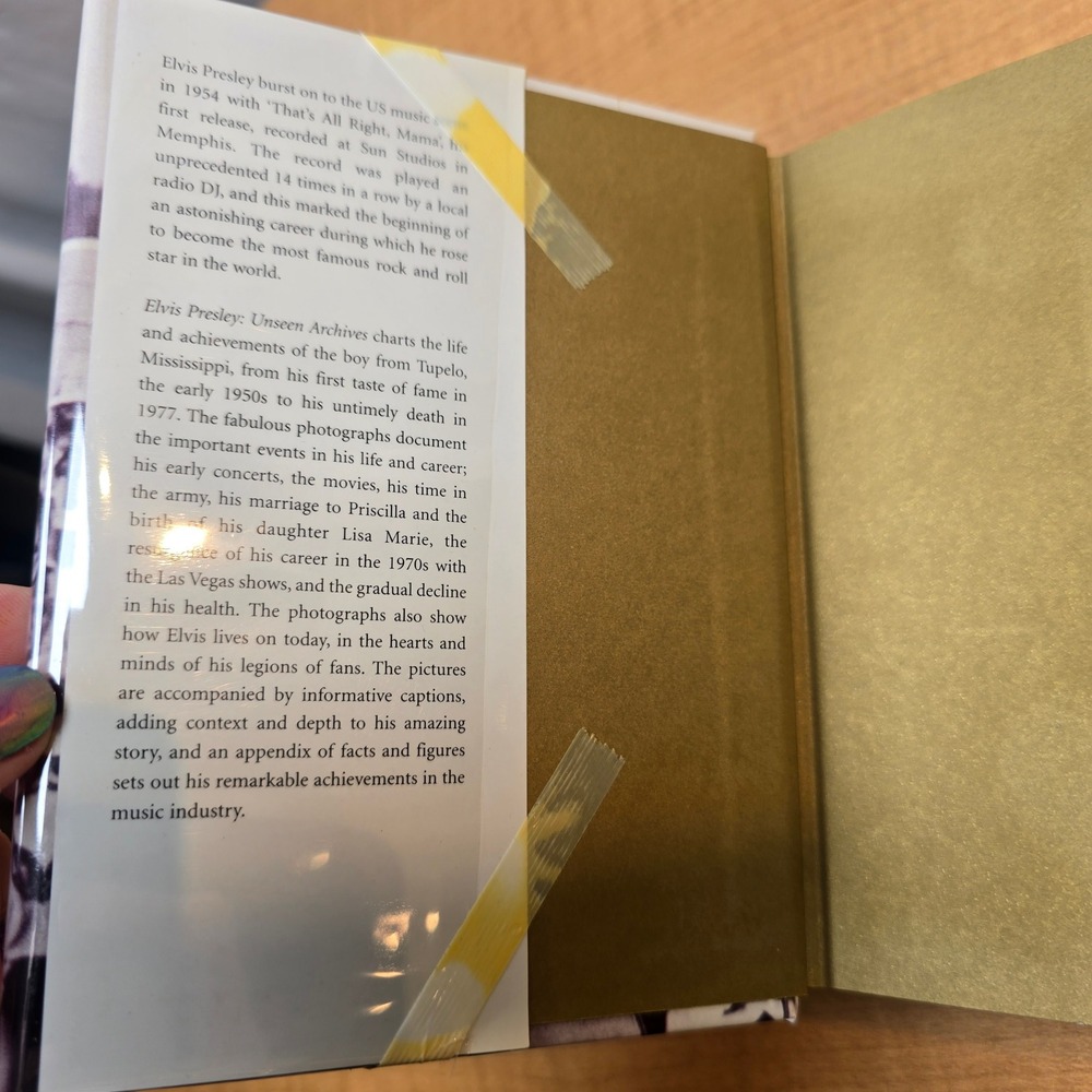 Elvis Presley Unseen Archives Hardcover Book with Pictures 2003 - Picture 6 of 10